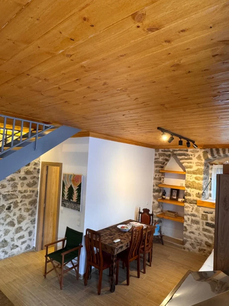 Το πέτρινο σαλόνι του Tsagariko Rooms, φωτογραφία 5