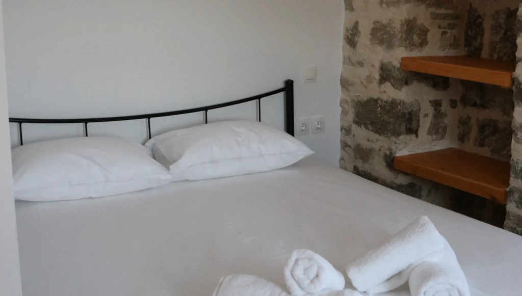 Το μικρό υπνοδωμάτιο του Tsagariko Rooms